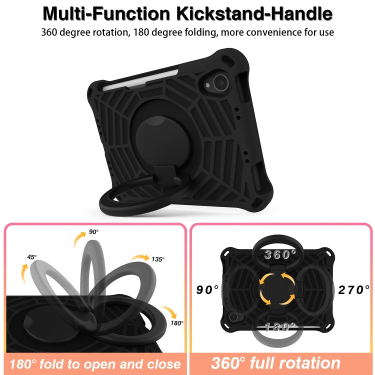 For iPad mini 2024 /mini 6 Spider King Silicone Protective Tablet Case(Black) by bashfashion