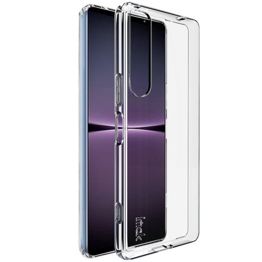 For Sony Xperia 1 IV IMAK UX-5 Series Transparent Shockproof TPU Protective Phone Case(Transparent) by imak