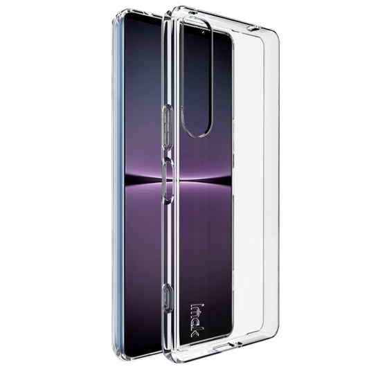 For Sony Xperia 1 IV IMAK UX-10 Series Transparent Shockproof TPU Phone Case(Transparent) by imak