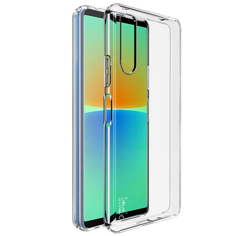 For Sony Xperia 10 IV IMAK UX-10 Series Transparent Shockproof TPU Phone Case(Transparent) by imak
