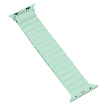 Silicone Magnet Watch Band For Apple Watch Ultra 49mm&Watch Ultra 2 49mm / Series 9&8&7 45mm / SE 3&SE 2&6&SE&5&4 44mm / 3&2&1 42mm(Grey) by bashfashion