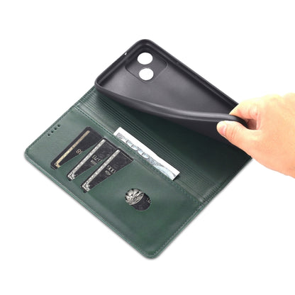 For Honor Play 30 AZNS Magnetic Calf Texture Flip Leather Phone Case(Dark Green) by AZNS