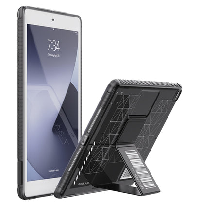 Mutural XingTu Series Tablet Case with Holder For iPad 10.2 2021 / 2020 / Pro 10.5 inch(Black) by Mutural