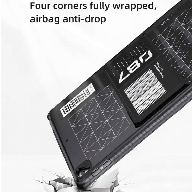 Mutural XingTu Series Tablet Case with Holder For iPad 10.2 2021 / 2020 / Pro 10.5 inch(Sky Blue) by Mutural