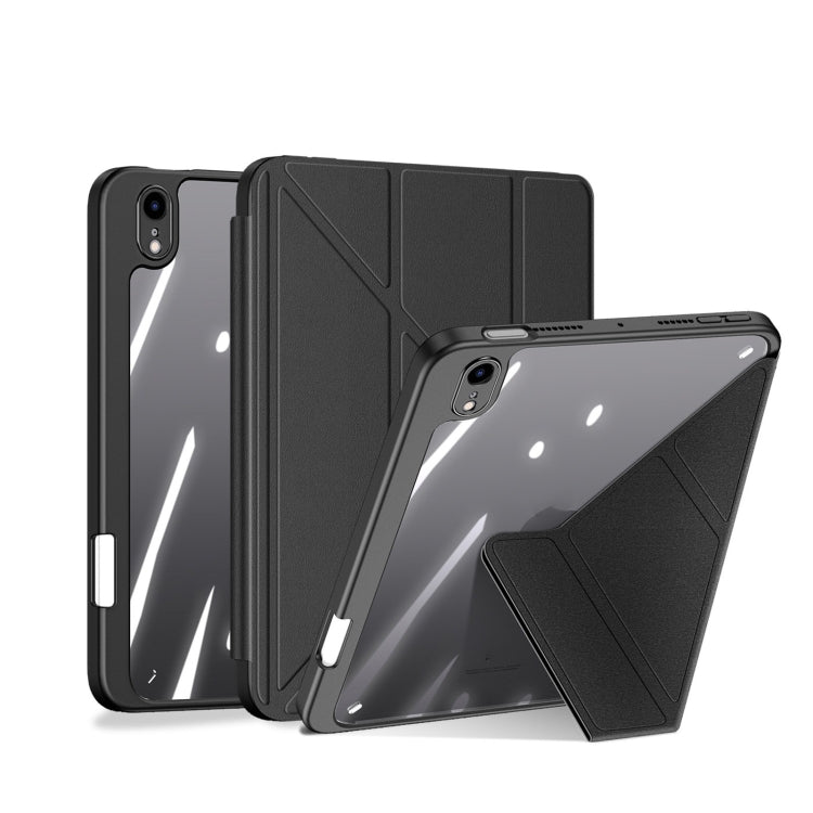 For iPad mini (2021)/mini 6 / mini 7 DUX DUCIS Magi Series Shockproof Tablet Case(Black) by DUX DUCIS