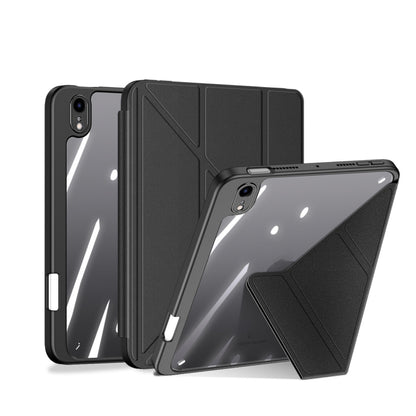 For iPad mini (2021)/mini 6 / mini 7 DUX DUCIS Magi Series Shockproof Tablet Case(Black) by DUX DUCIS