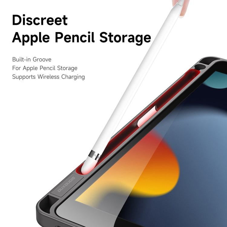 For iPad 10.2 2019/2020/2021 DUX DUCIS Magi Series Shockproof Tablet Case(Grey) by DUX DUCIS