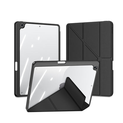 For iPad 10.2 2019/2020/2021 DUX DUCIS Magi Series Shockproof Tablet Case(Black) by DUX DUCIS