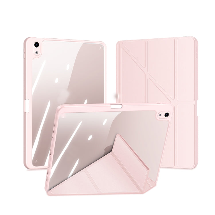 For iPad Air 2020 / Air 2022 / Air 11 2024 DUX DUCIS Magi Series Shockproof Tablet Case(Pink) by DUX DUCIS
