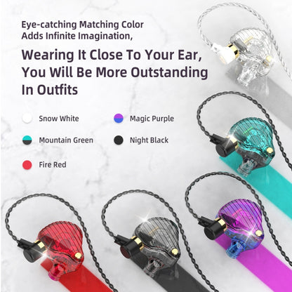 QKZ SK3 3.5mm Sports In-ear Wired HIFI Bass Stereo Sound Earphone with Mic(Black) by QKZ