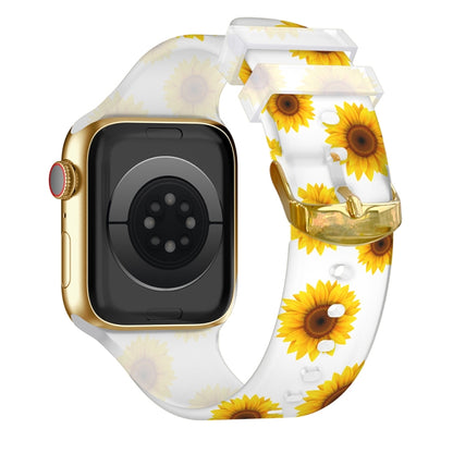 Square Buckle Transparent Watch Band For Apple Watch Ultra 49mm&Watch Ultra 2 49mm / Series 9&8&7 45mm / SE 3&SE 2&6&SE&5&4 44mm / 3&2&1 42mm(2) by bashfashion