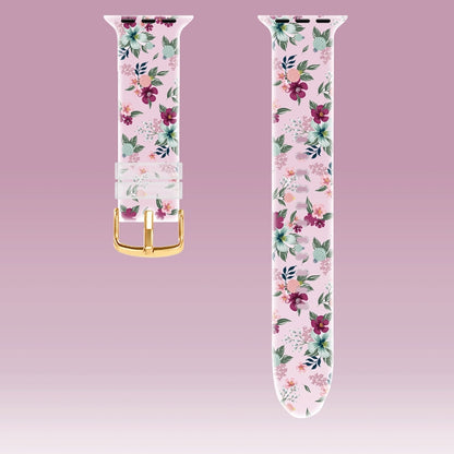 Square Buckle Transparent Watch Band For Apple Watch Ultra 49mm&Watch Ultra 2 49mm / Series 9&8&7 45mm / SE 3&SE 2&6&SE&5&4 44mm / 3&2&1 42mm(4) by bashfashion