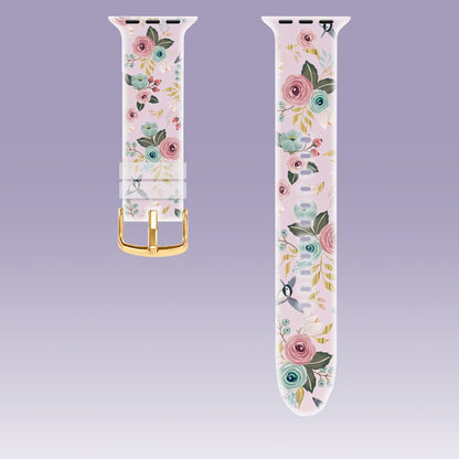 Square Buckle Transparent Watch Band For Apple Watch Ultra 49mm&Watch Ultra 2 49mm / Series 9&8&7 45mm / SE 3&SE 2&6&SE&5&4 44mm / 3&2&1 42mm(7) by bashfashion