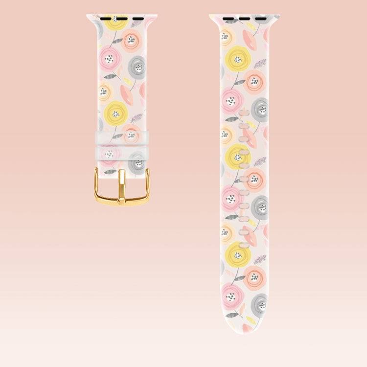 Square Buckle Transparent Watch Band For Apple Watch Series 9&8&7 41mm / SE 3&SE 2&6&SE&5&4 40mm / 3&2&1 38mm(3) by bashfashion