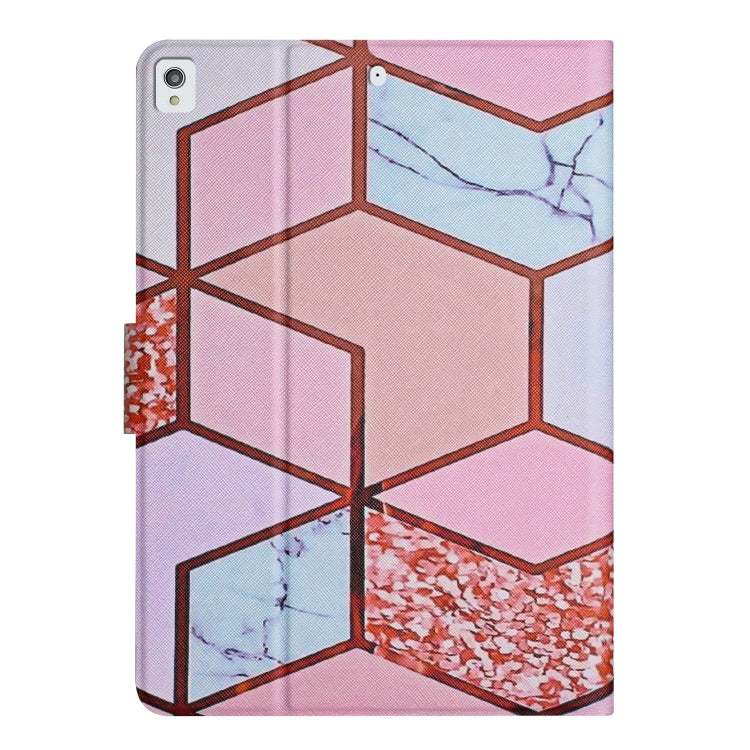 For iPad Pro 10.5 2019 / 10.2 Marble Pattern Smart Leather Tablet Case(Splicing Marble) by bashfashion