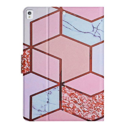 For iPad Pro 10.5 2019 / 10.2 Marble Pattern Smart Leather Tablet Case(Splicing Marble) by bashfashion