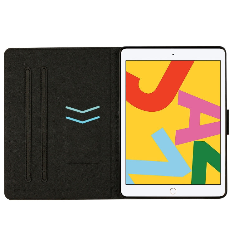 For iPad Pro 10.5 2019 / 10.2 Marble Pattern Smart Leather Tablet Case(Splicing Marble) by bashfashion