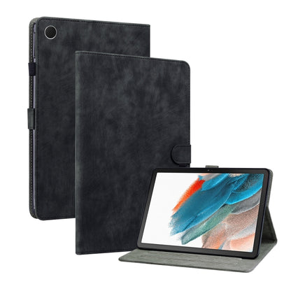 For Samsung Galaxy Tab А8 10.5 Wifi/LTE Tiger Pattern Flip Leather Tablet Case(Black) by bashfashion