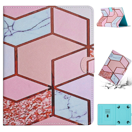 For 8 inch Tablet Marble Pattern Leather Tablet Case(Splicing Marble) by bashfashion