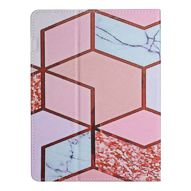 For 10 inch Tablet Marble Pattern Leather Tablet Case(Splicing Marble) by bashfashion