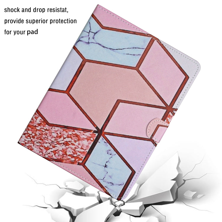 For 10 inch Tablet Marble Pattern Leather Tablet Case(Splicing Marble) by bashfashion