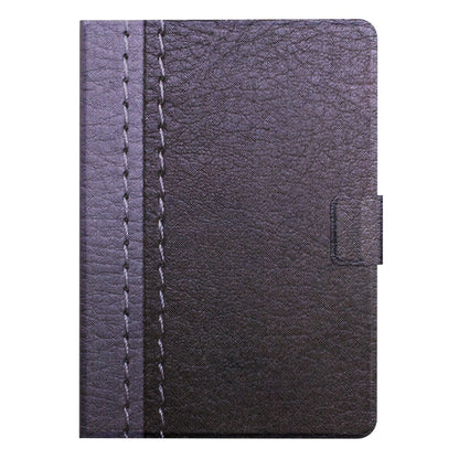 For Samsung Galaxy Tab A7 10.4 2020 T500 Stitching Solid Color Smart Leather Tablet Case(Grey) by bashfashion