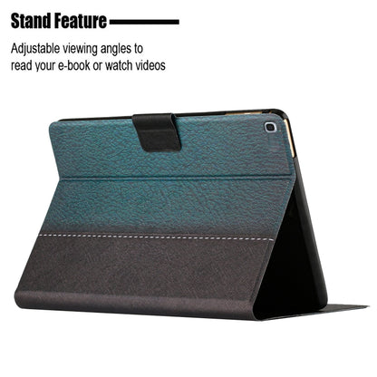 For Samsung Galaxy Tab A 10.1 2019 T510 Stitching Solid Color Smart Leather Tablet Case(Green) by bashfashion