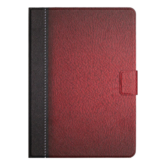 For Samsung Galaxy Tab A 10.1 T580 Stitching Solid Color Smart Leather Tablet Case(Red) by bashfashion
