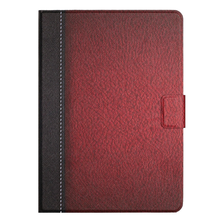For Samsung Galaxy Tab S6 Lite P610 Stitching Solid Color Leather Tablet Case(Red) by bashfashion