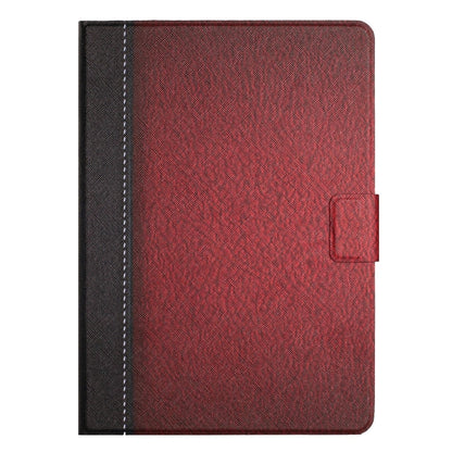 For Samsung Galaxy Tab S6 Lite P610 Stitching Solid Color Leather Tablet Case(Red) by bashfashion