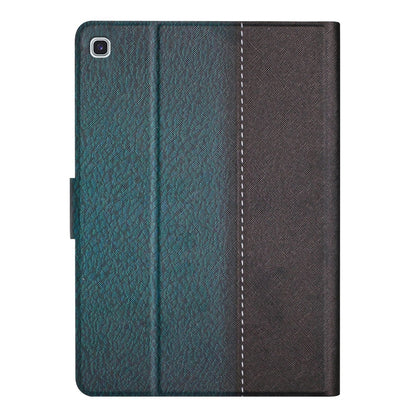 For Samsung Galaxy Tab S6 Lite P610 Stitching Solid Color Leather Tablet Case(Green) by bashfashion