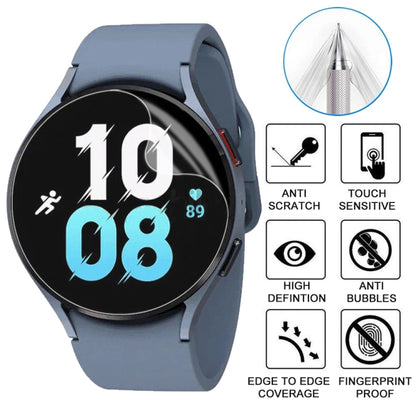 For Samsung Galaxy Watch5 44mm Soft Hydrogel Film Watch Screen Protector by bashfashion
