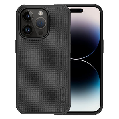 For iPhone 14 Pro Max NILLKIN Frosted Shield Pro PC + TPU Phone Case (Black) by NILLKIN