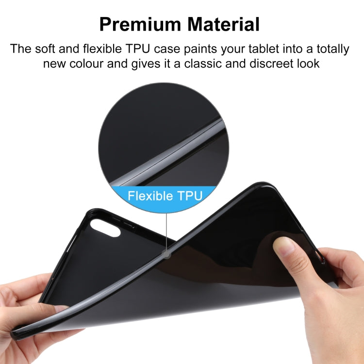 TPU Tablet Case For iPad Pro 10.5 2017 / 2019 / Air 2019(Black) by bashfashion