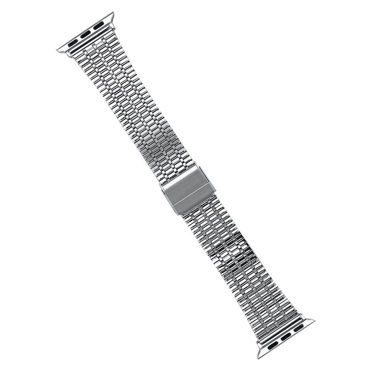 Steel Watch Band For Apple Watch Ultra 49mm&Watch Ultra 2 49mm / Series 9&8&7 45mm / SE 3&SE 2&6&SE&5&4 44mm / 3&2&1 42mm(Silver and Gold) by bashfashion