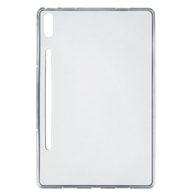 For Lenovo Tab P12 Pro 12.6 / TB-Q706F TPU Tablet Case(Frosted Clear) by bashfashion