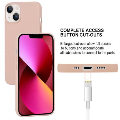 For iPhone 14 GOOSPERY SOFT FEELING Liquid TPU Phone Case (Light Pink) by GOOSPERY