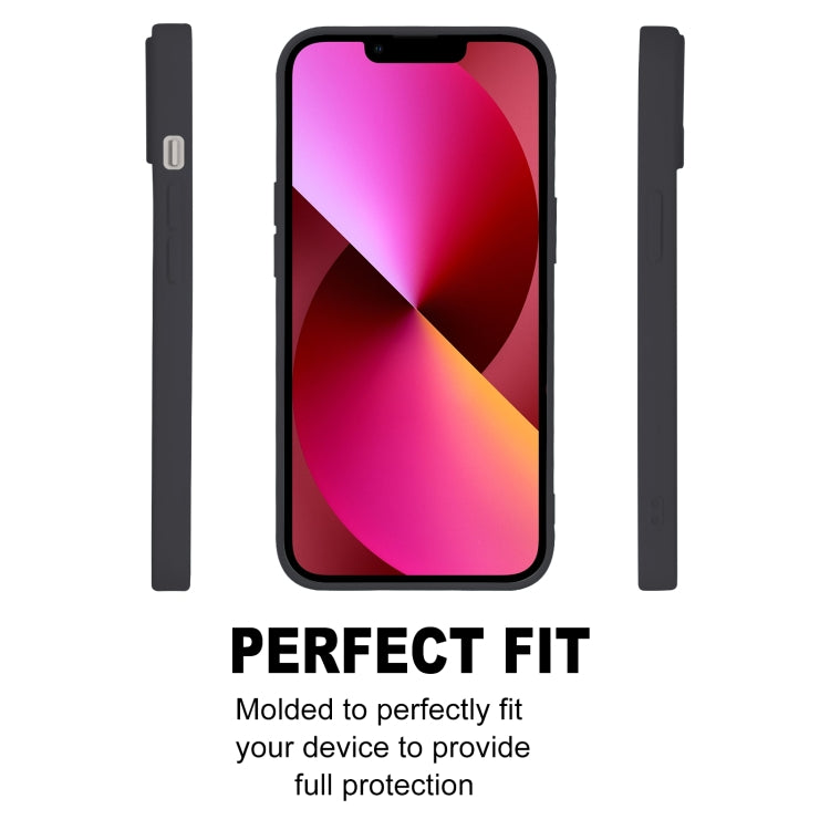 For iPhone 14 Plus GOOSPERY SOFT FEELING Liquid TPU Phone Case (Black) by GOOSPERY