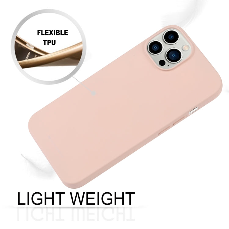 For iPhone 14 Pro GOOSPERY SOFT FEELING Liquid TPU Phone Case(Light Pink) by GOOSPERY