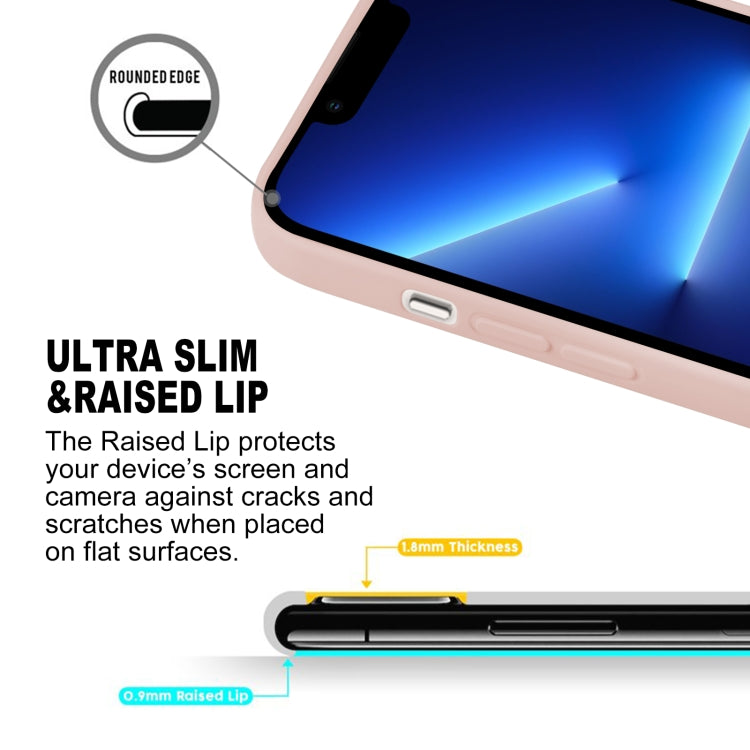 For iPhone 14 Pro GOOSPERY SOFT FEELING Liquid TPU Phone Case(Light Pink) by GOOSPERY