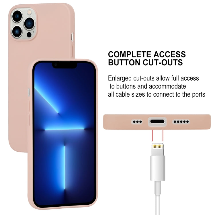 For iPhone 14 Pro GOOSPERY SOFT FEELING Liquid TPU Phone Case(Light Pink) by GOOSPERY