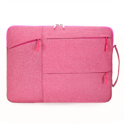 C310 Portable Casual Laptop Handbag, Size:15.4-16 inch(Pink) by bashfashion