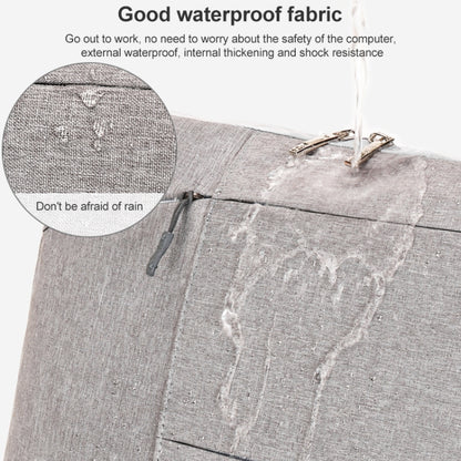 C310 Portable Casual Laptop Handbag, Size:15.4-16 inch(Pink) by bashfashion