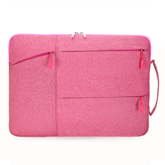 C310 Portable Casual Laptop Handbag, Size:15.6-17 inch(Pink) by bashfashion