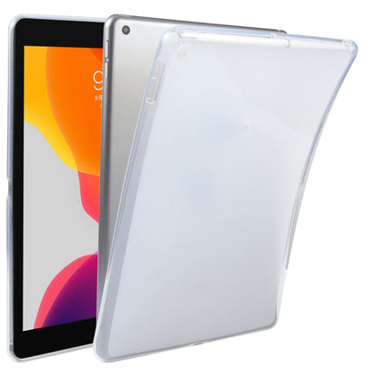 For iPad 10.2 2019 / 2020 / 2021 TPU Tablet Case (Frosted Clear) by bashfashion