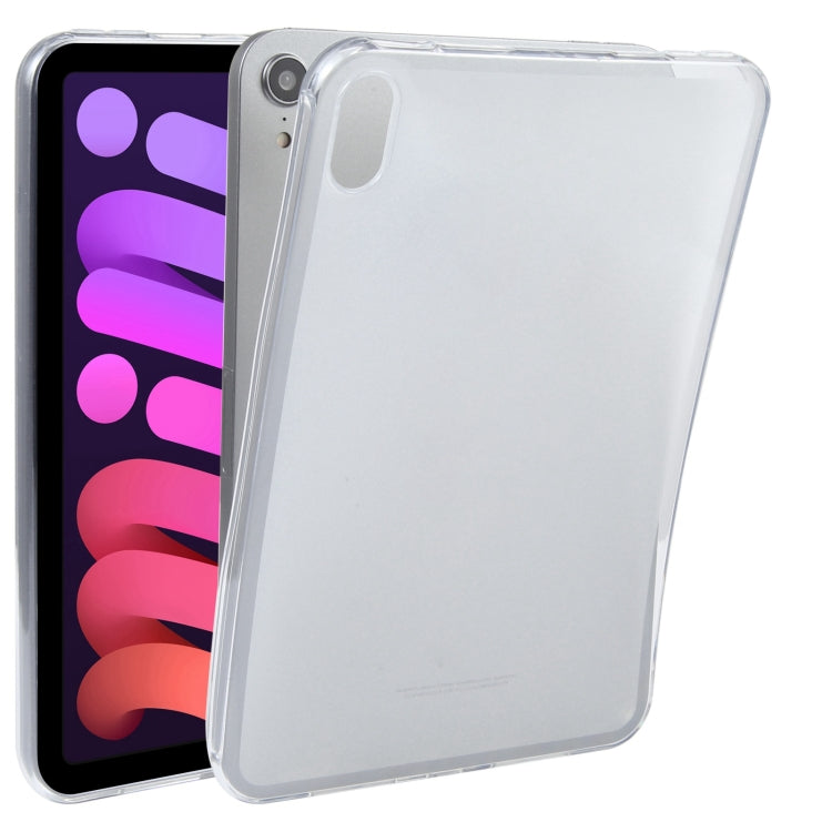 For iPad mini 6 / mini 2024 TPU Tablet Case (Frosted Clear) by bashfashion