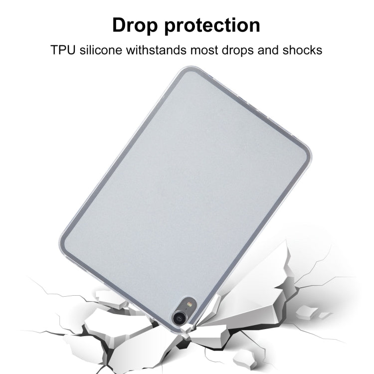 For iPad mini 6 / mini 2024 TPU Tablet Case (Frosted Clear) by bashfashion