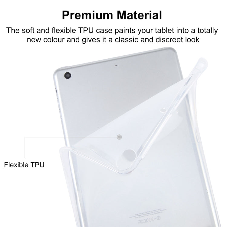 TPU Tablet Case For iPad mini 2019 / mini 5 (Frosted Clear) by bashfashion