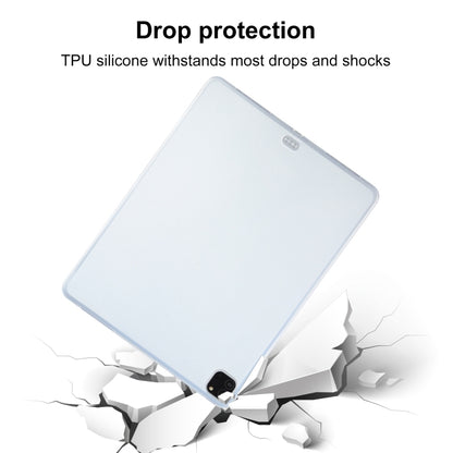 For iPad Pro 11 2022 / 2020 / 2021 TPU Tablet Case (Frosted Clear) by bashfashion