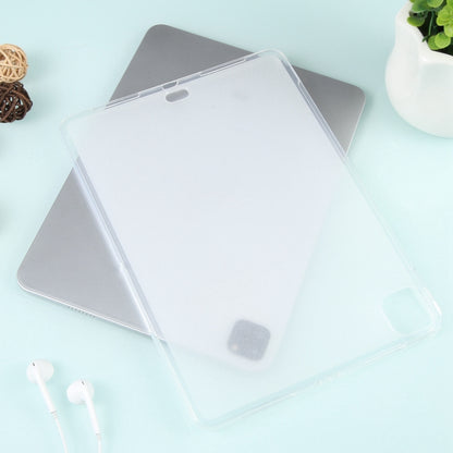 For iPad Pro 11 2022 / 2020 / 2021 TPU Tablet Case (Frosted Clear) by bashfashion